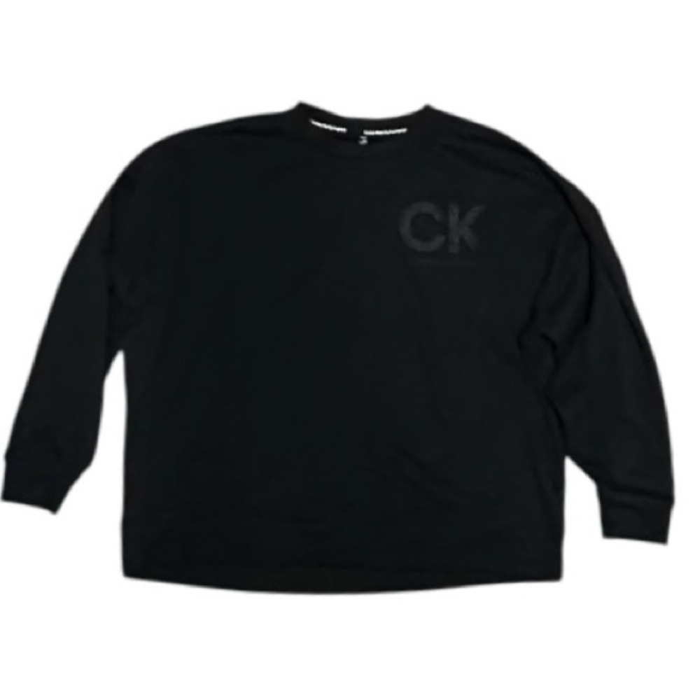 Calvin Klein Black Long Sleeve Sweatshirt